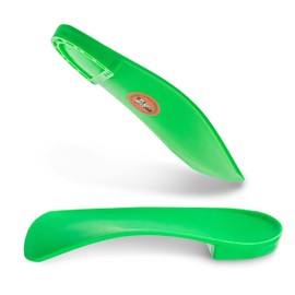 Samurai - Plantillas Shoguns - Plantillas de soporte de arco para fascitis plantar, diseño de podólogo, laboratorio ortopédico fabricado en los Estados Unidos, Verde, 15-15.5 Women/13-13.5 Men
