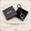 ZIYMU C-005 Keychain, Charm, Braided Leather, Strap, Carabiner, Keyring, Car,