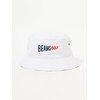 Beams Golf Bowsi Flag Logo Bucket Hat Men's, white