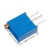 BOJACK 12 Values 60 pcs Variable Resistor 100 to 500K