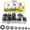 Internal Tooth Starlock Washers, 330PCS 8 Size Quick Speed Locking