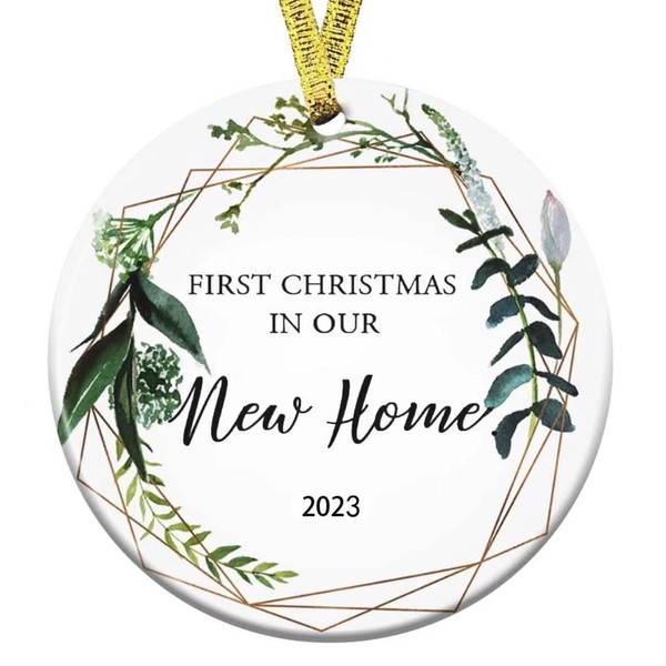 2023 Our First Christmas in New Home Ornament, Upgraded 3.54