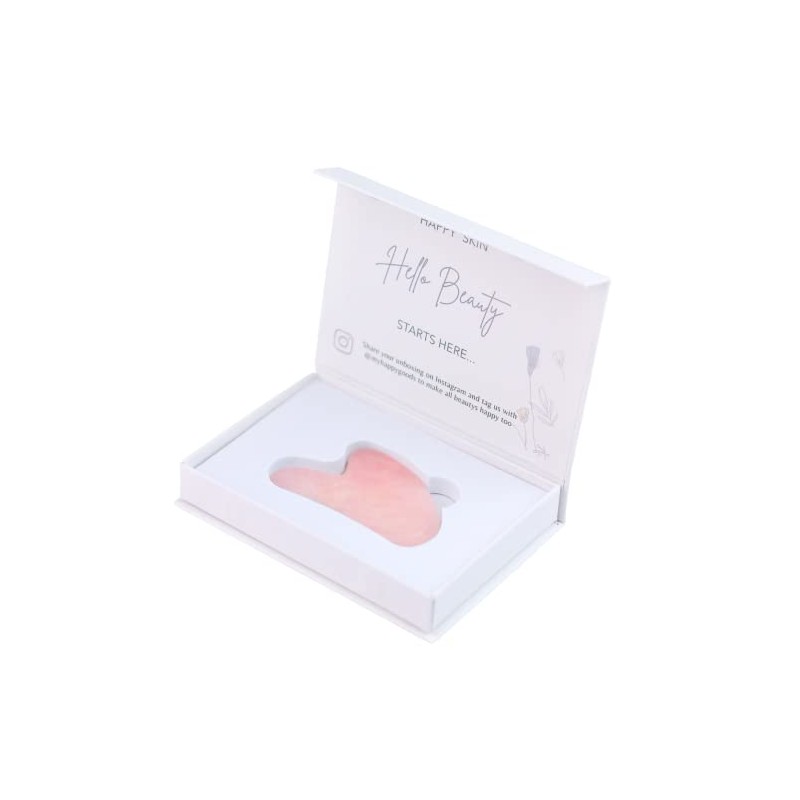 Premium Rose Quartz Gua Sha I Massage Stone I Gua
