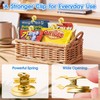 Grtard 12 Pack Gold Magnetic Clips, Fridge Magnets Refrigerator Magnets,