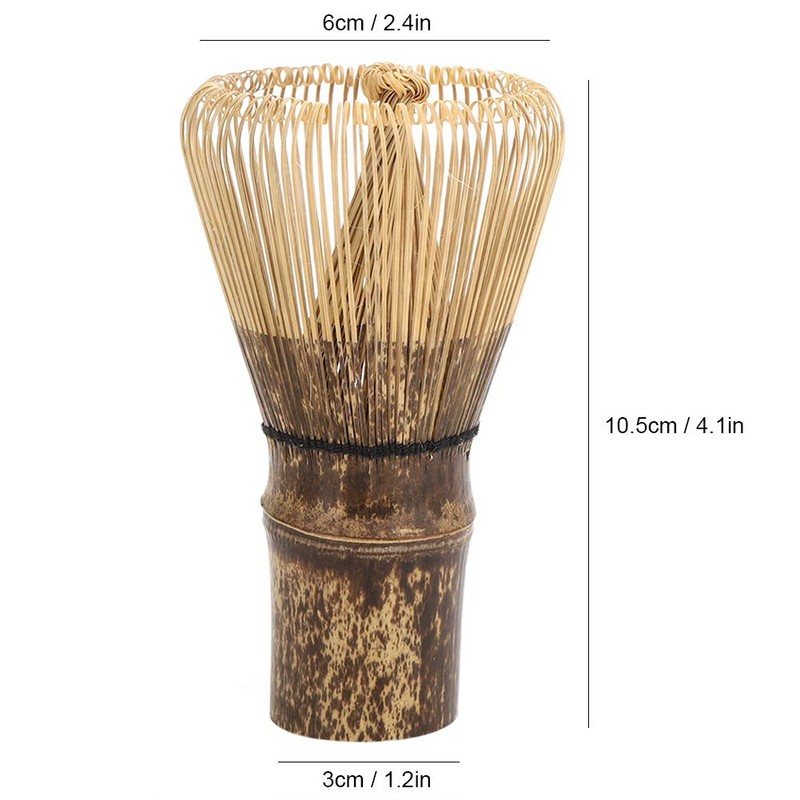 Japanese Style Matcha Tea Whisk Brush Tea Accessories Bamboo 100