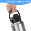BIJISI Auto Spout Lid for YETI Rambler Bottles, Fits 18/26/36/64