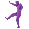 Screen Bodysuit Polyvinyl Chloride Fiber Purple Invisible Photography Chromakey Suit