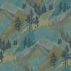Chesapeake 3118-12632 Range Green Mountains Wallpaper