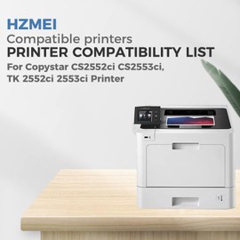 HZMEI High Yield TK8347 TK-8347 TK8349 TK-8349 Toner Cartridge Remanufactured Compatible for Kyocera TASKalfa 2552ci 2553ci Copystar CS-2552ci CS-2553ci Printer (TK-8347K TK-8347C TK-8347M TK-8347Y)