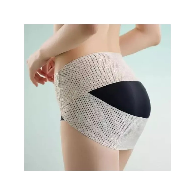 골반보정 골반밴드 산후조리 엉덩이밴드 자세벨트 몸라인 [베이지-L] Pelvic Correction Pelvic