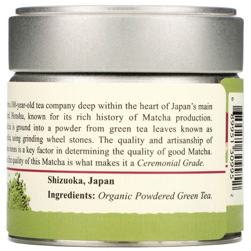 The Tao of Tea, Ceremonial Grade Matcha, 1 Ounce Tin