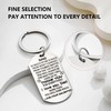 BLThing Dad Gifts from Daughter - Keychain for Dad Father's