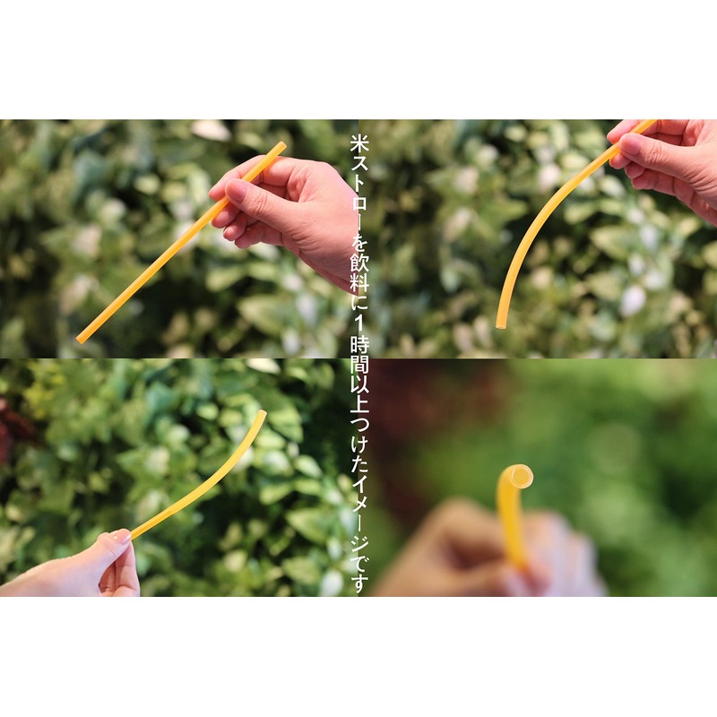 Edible Rice Straws, 1 Box (20 Pieces) x 2 Pieces,