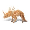 Puzzled 3D Puzzle Styracosaurus Dinosaur Wood Craft Construction Model Kit