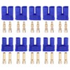 Hobbypark 5 Sets EC2 Connector 2mm Gold Bullet Banana Plugs