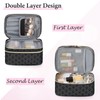 IGOLUMON Makeup Bag Toiletry Bag Women Travel Cosmetic Bag Waterproof Toiletries