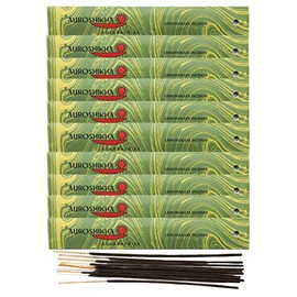 Marbling ~ Lemongrass ~ Incense Sticks (10 Pack - Total of 100 gram)