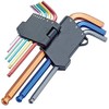 Draper 22203 Ball End Metric Allan/Hex Key Set, 1.5mm-10mm, Multicolor,