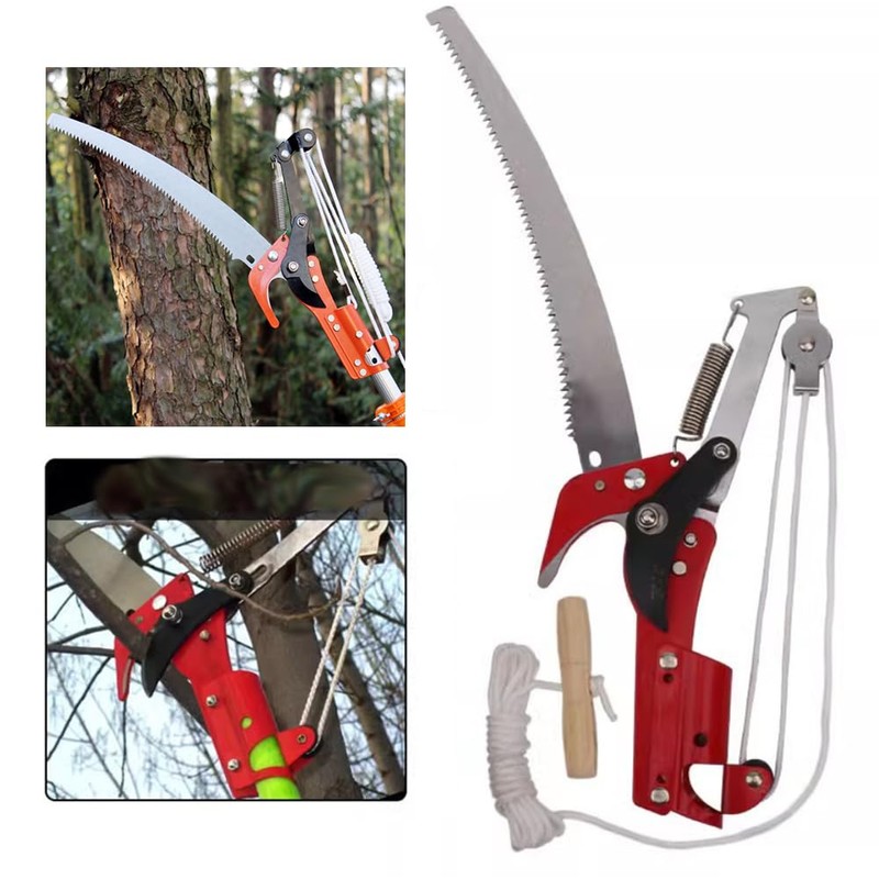 Extendable Tree Pruner Saw Head Without Pole, Outdoor High-Altitude Branches