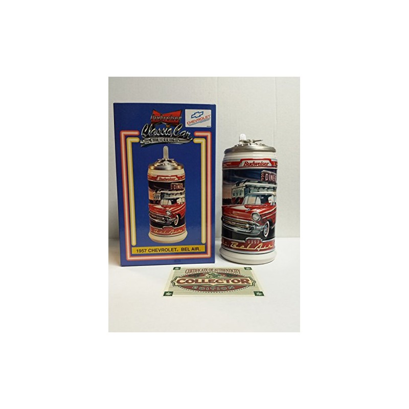 Budweiser 1957 Chevy Bel Air Convertible Stein