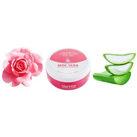 Aloe Vera and Moscheta Oil Cream Canary Islands Aloe Vera Deep Hydrated Skin 50 ml