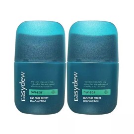 EZDU [이지듀] 스칼프 앰플 탈모관리 두피관리 EGF 코어 이펙트 80ml 2개 Ezdu Scalp Ampoule Hair Loss Management Scalp Care EGF Core Effect 80ml 2pcs [Ezidue Scalp Ampoule 80ml, 2 pieces]