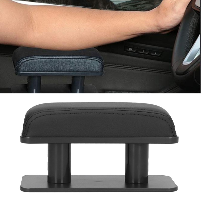 Car Adjustable Armrest Left Elbow Support Bracket Pad AntiFatigue AntiSlip