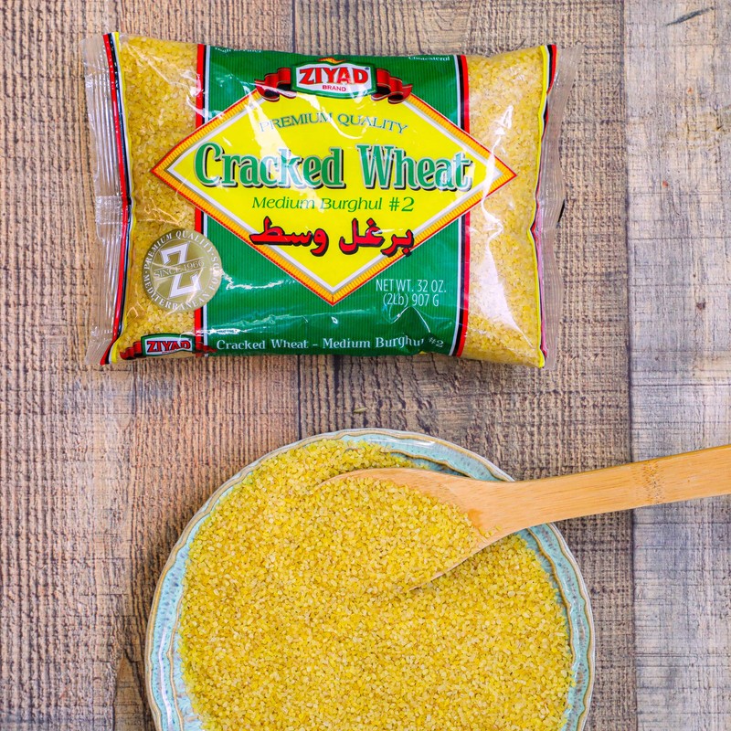 Ziyad Cracked Bulgur Wheat | Medium #2, 32oz | Fiber-Rich