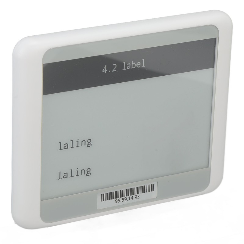 4.2in TFT Screen Electronic Shelf Label Bluetooth Connection Price Tag