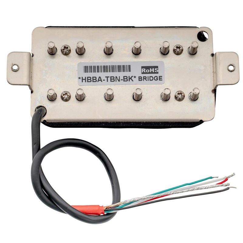 Artec HBBA-TBN Alnico 5 Uncovered Humbucker Electric Guitar Bridge Pickup