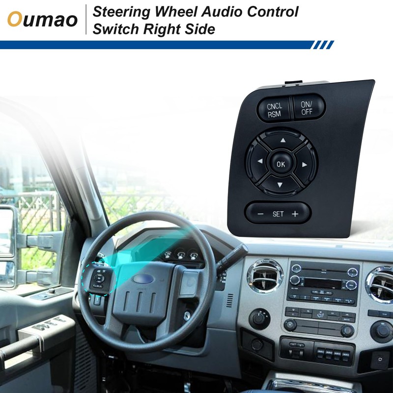 Cruise Control Switch Compatible with Ford F250 F350 F450 F550