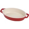 Staub Ceramic 9-inch Oval Baking Dish - Cherry