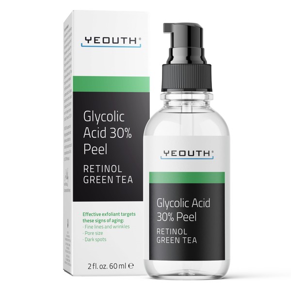 YEOUTH YEOUTH Glycolic Acid Peel for Face, At Home Chemical