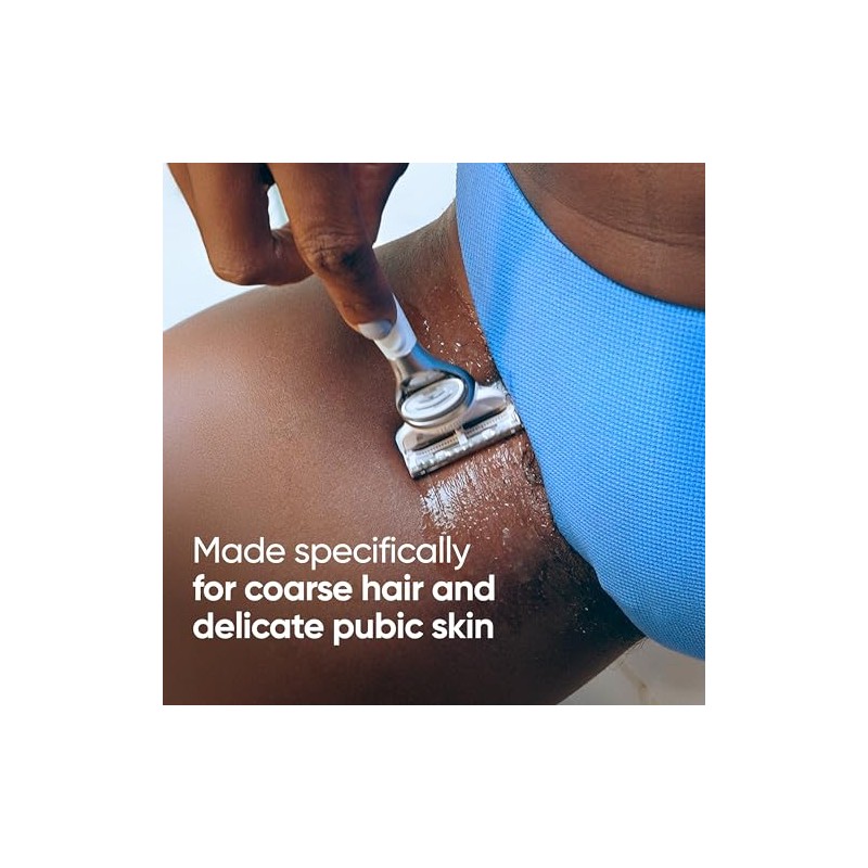 Gillette Venus for Pubic Hair and Skin Shaving Set, Women’s