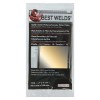 Best Welds Gold Coated Filter Plate, Gold/10, 2 in x 4.25 in, Polycarbonate