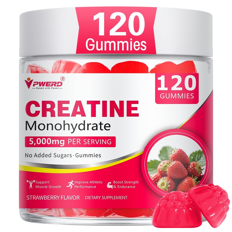 Creatine Gummies for Women - Booty Builder Supplement, Creatine Monohydrate