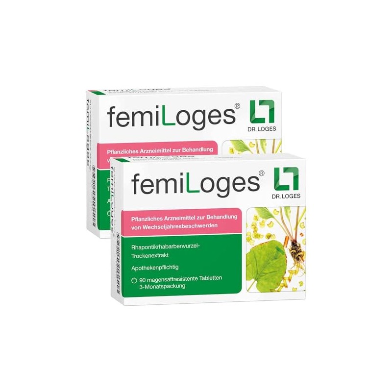 Femiloges Enteric Tablets (Pack of 2 x 90)