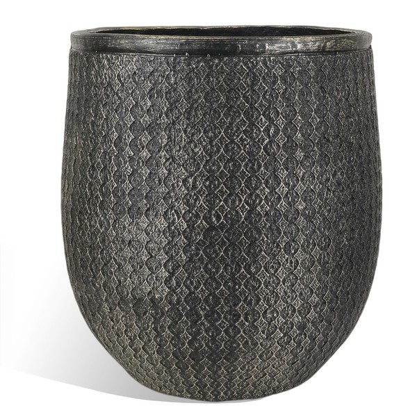 Worth Garden Large Round Planter – 14.5" Dia x 17.5"