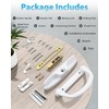 Probrico Sliding Door Handle Set with Mortise and Keeper, Patio