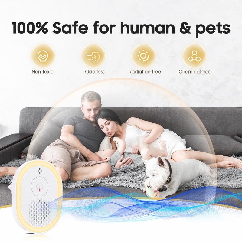 Bubbacare Mice and Rat Repeller Ultrasonic 4 Working Modes 6