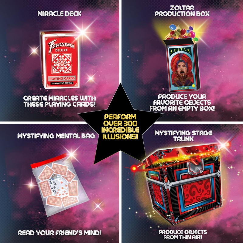 Fantasma Mystifying Magic Set - Over 300 Incredible Tricks and