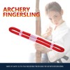 Joyzan Archery Finger Sling, Adjustable Handmade Archery Fingersling Soft Elastic