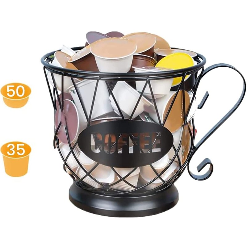 Coffee Capsule Basket, Coffee Capsules Storage, Perfect Coffee Dispenser, Large