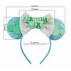 WW-WONDERFULWORLD Birthday Girl Mouse Ears Headbands Crown With Shiny Sequins