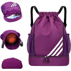 LÍMITE-MX Bolsas de Cuerdas para el Gimnasio,Mochila Deportiva con Cordón,Mochila de Cordón,Repelente al Agua Bolsa de Natación de Nylon Mochila Cuerda para el Gimnasio ​​libros Deporte Yoga