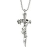 Sword Cross for Car Rear View Mirror Decor Stainless Steel