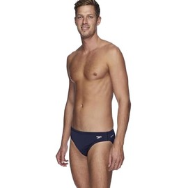 Speedo Men's Endurance+ 5cm Brief, Speedo Navy, 14