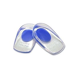 Triple M Plus Footful Gel Silicone Shock Cushion Orthotic Insole Plantar Heel Support Pad Cup for Women