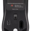 Wireless Mechanical Mouse 2.4G Rechargeable 3600DPI Ergonomic Gaming Mouse for