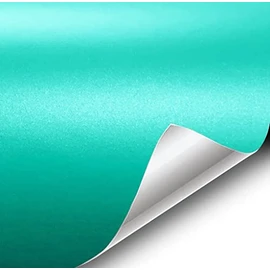 VViViD+ Matte Metallic Miami Teal Premium Vinyl Wrap Film (10ft x 5ft)